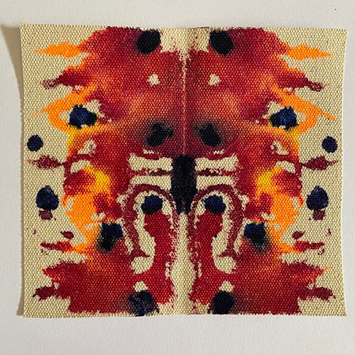 "FREEDOM" - Intuitive Inkblot Talisman