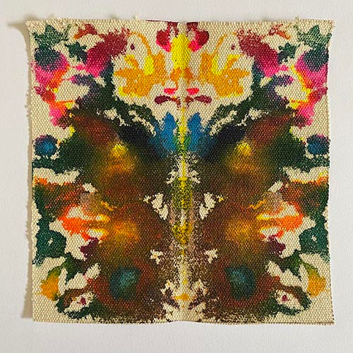 "WONDER" - Intuitive Inkblot Talisman